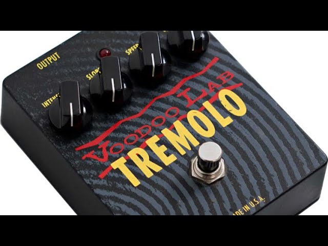 Voodoo Lab Tremolo Pedal (like and subscribe honest review) - YouTube