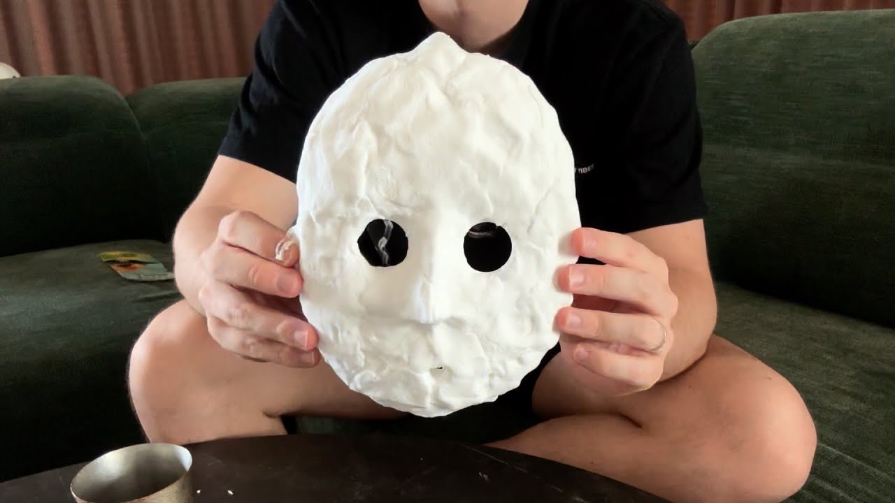 Super easy] How to make an Amana mask. - YouTube