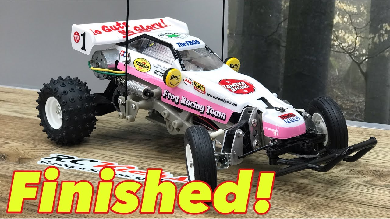 Vintage Tamiya Frog RC Car Giveaway Project Finished! - YouTube