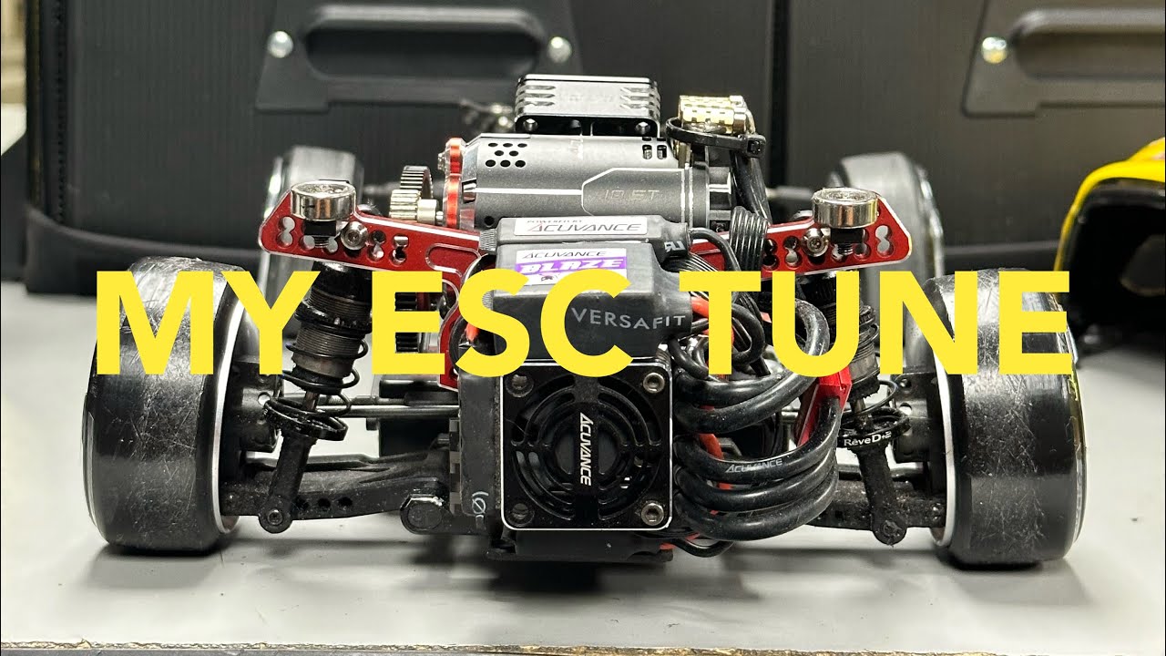My Acuvance Xarvis XX / RAD ESC Tune - YouTube