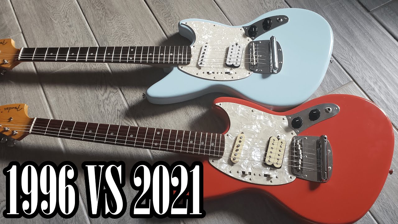 Fender Jag-Stang 1996 VS 2021 (Original and Reissue Comparison