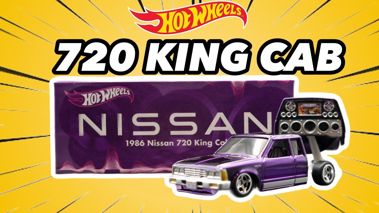 The Hot Wheels RLC 1986 Nissan 720 King cab is stunning