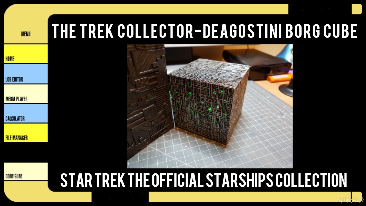 Borg Cube Japanese Star Trek The Official Starships Collection