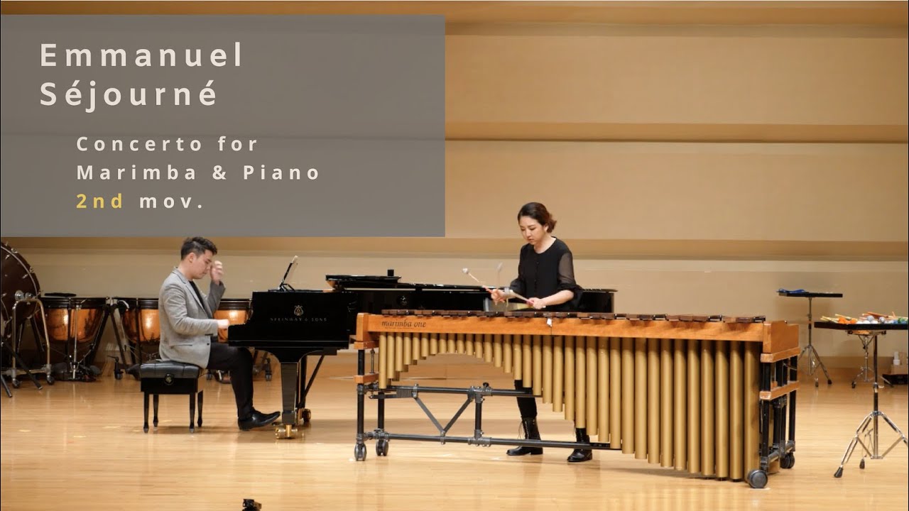 マリンバコンチェルト 2015年版より1楽章 / エマニュエル・セジョルネ