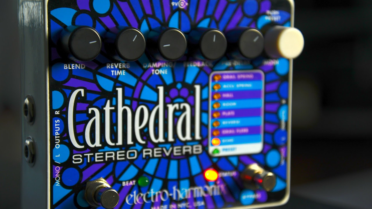 EHX Cathedral Reverb Demo - YouTube