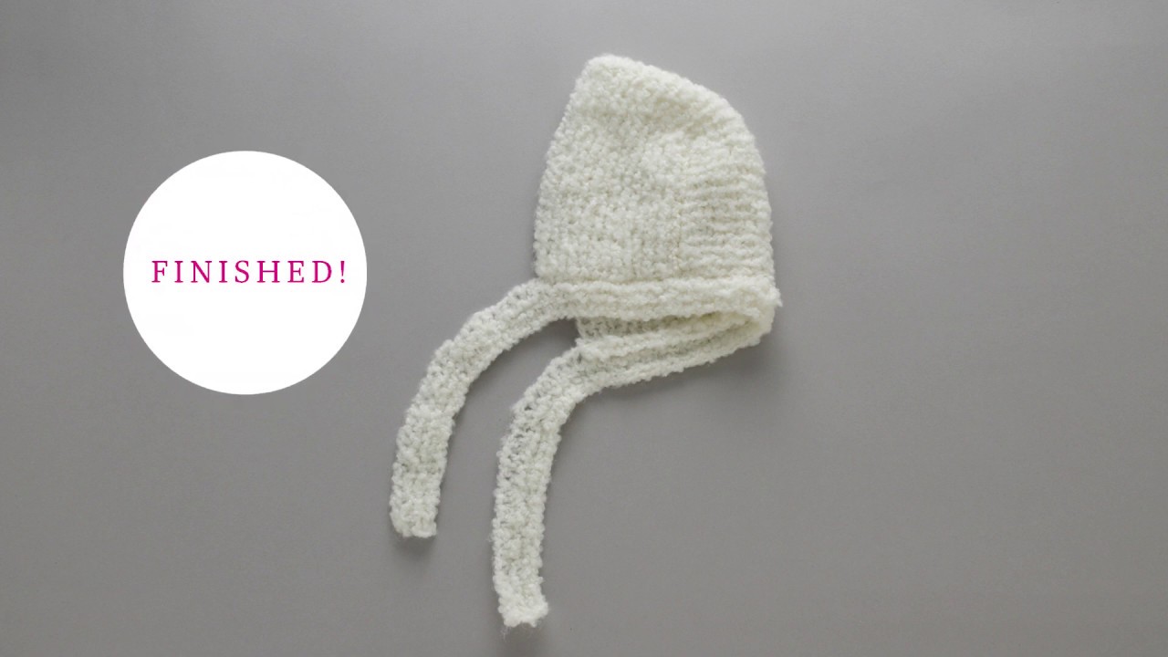 ふわふわのハッピーニット BONNET : HAPPY KNIT for Baby Kids & Mom