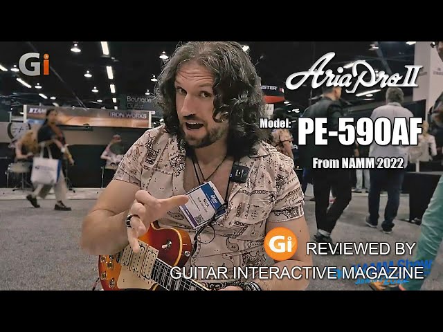 Aria Pro II PE-590AF Reviewed by Nick Jennison - YouTube