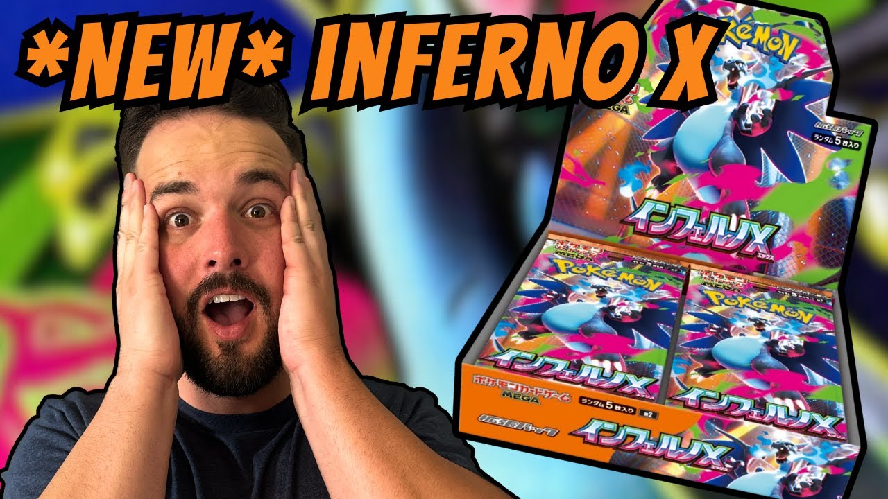 NEW* Japanese Inferno X Booster Box OPENING - YouTube