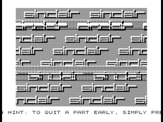 ZX81 + 16k, WRX hi res ram: 