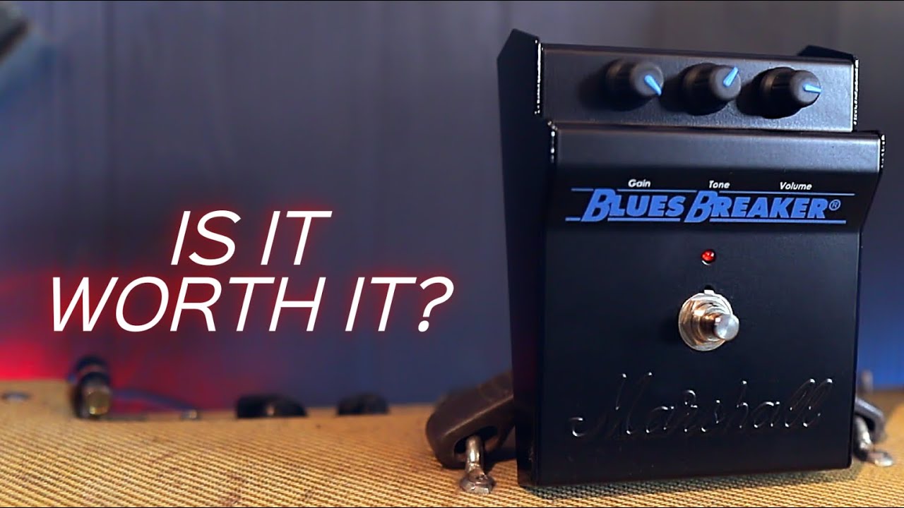 Marshall BluesBreaker Reissue Overdrive Pedal Review - YouTube