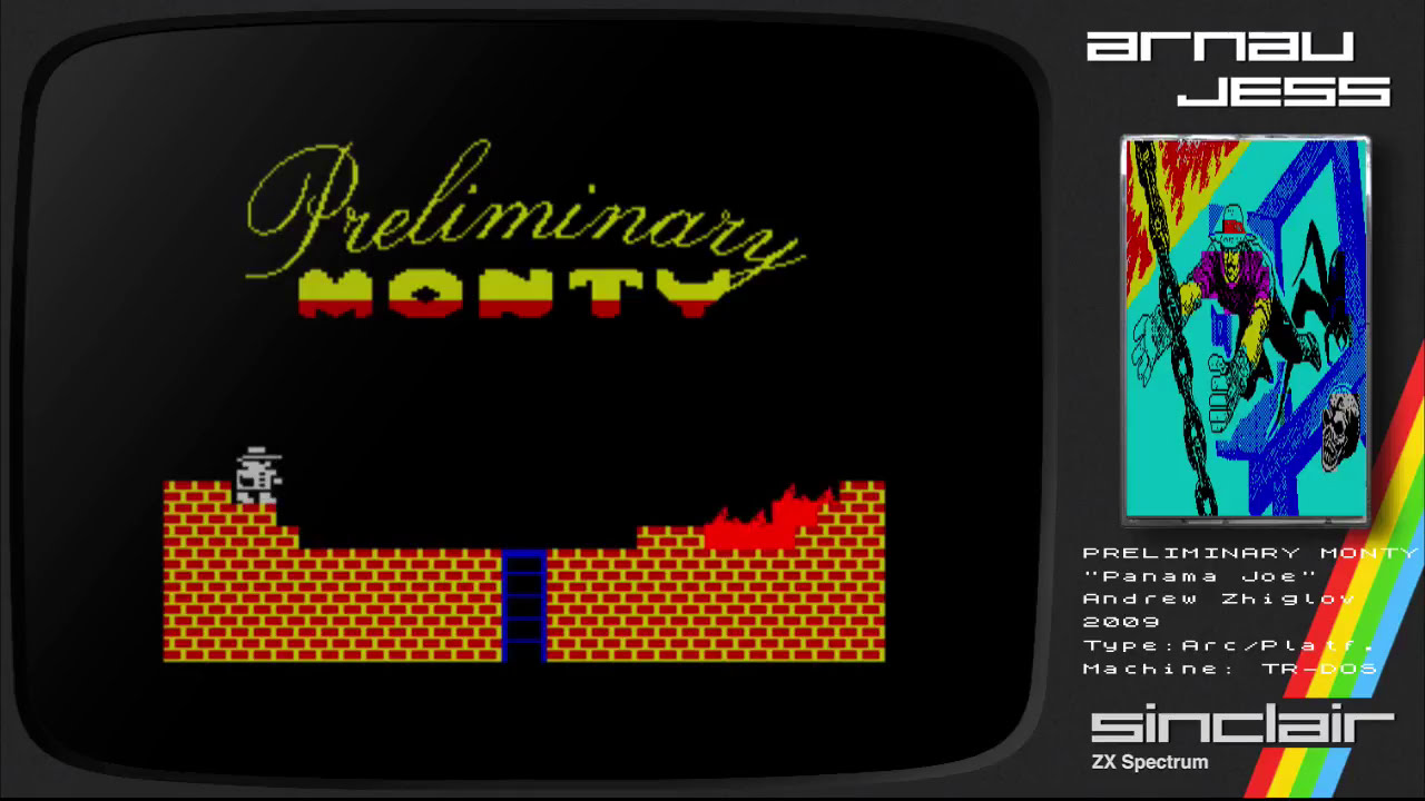 PRELIMINARY MONTY Zx Spectrum by Andrew Zhiglov - YouTube
