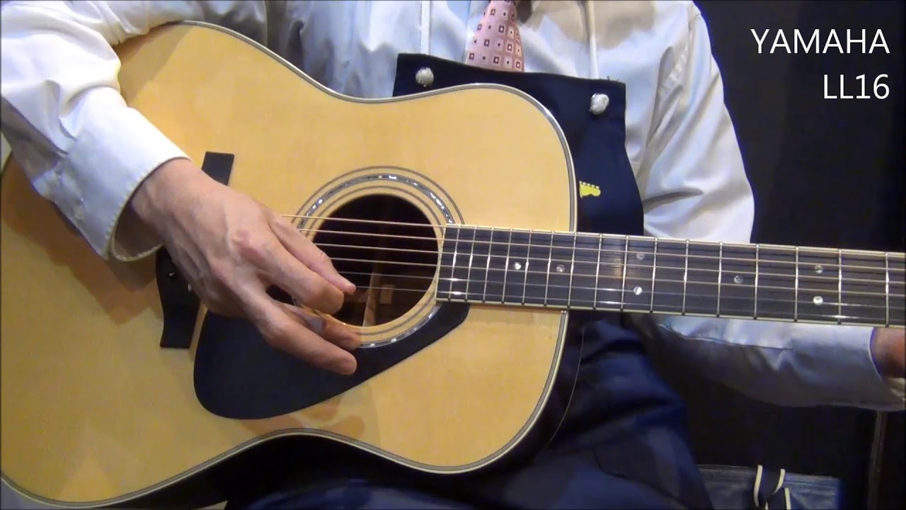 YAMAHA LL-16 （2012年製）【オットリーヤ動画】 - YouTube