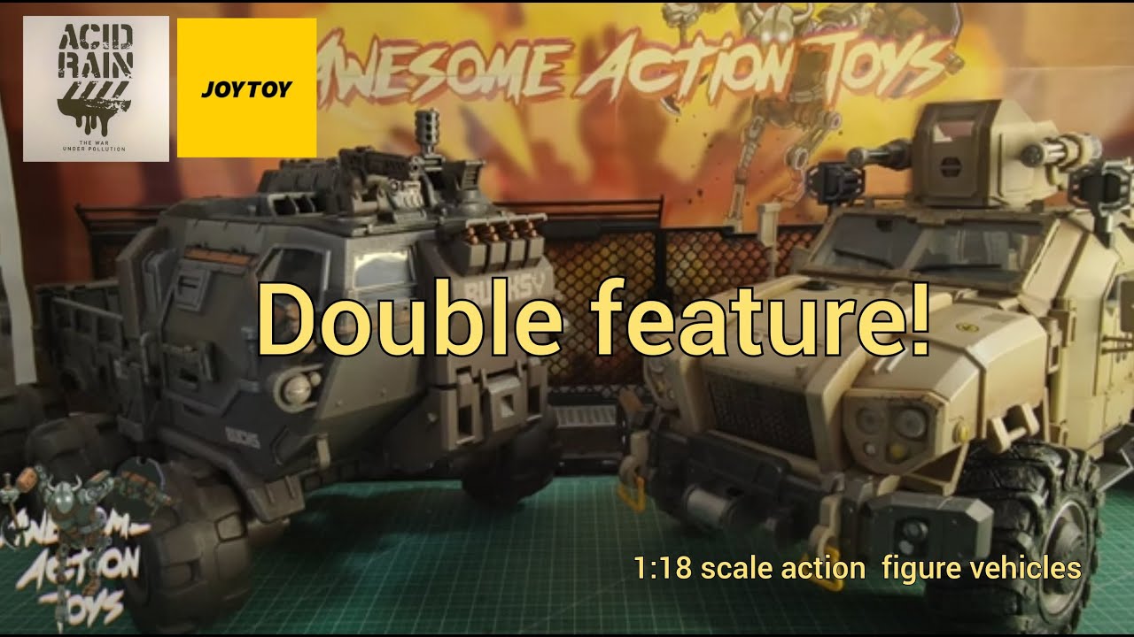 Acid Rain World Sand team st88 Imani & Ankylo RV6s 1:18 scale