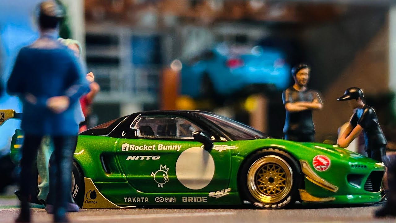 Pandem 1/64 HONDA NSX Rocket Bunny V2 AERO by Inno64 #inno64