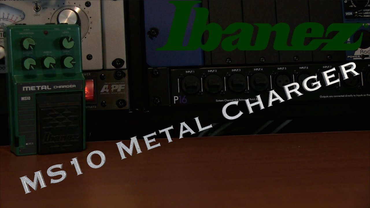 Ibanez MS10 Metal Charger - YouTube