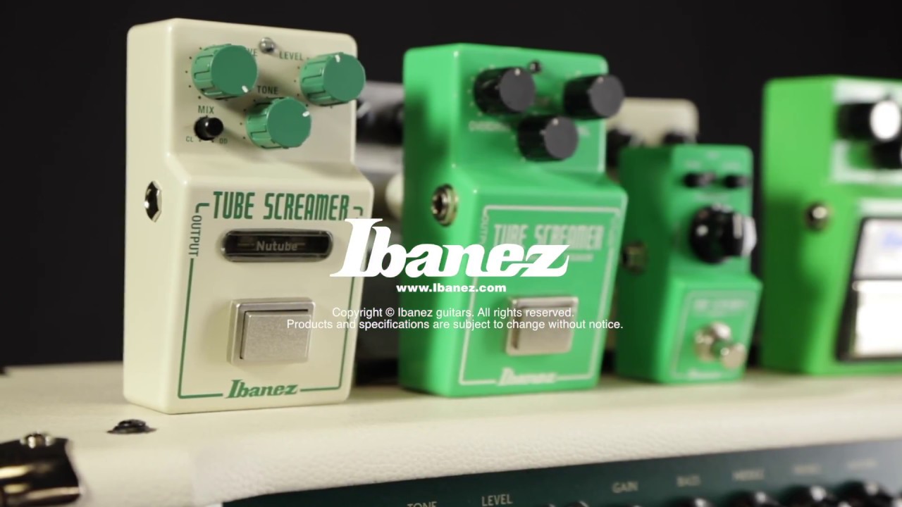Ibanez NTS - NU TUBESCREAMER with Korg® Nutube technology - YouTube