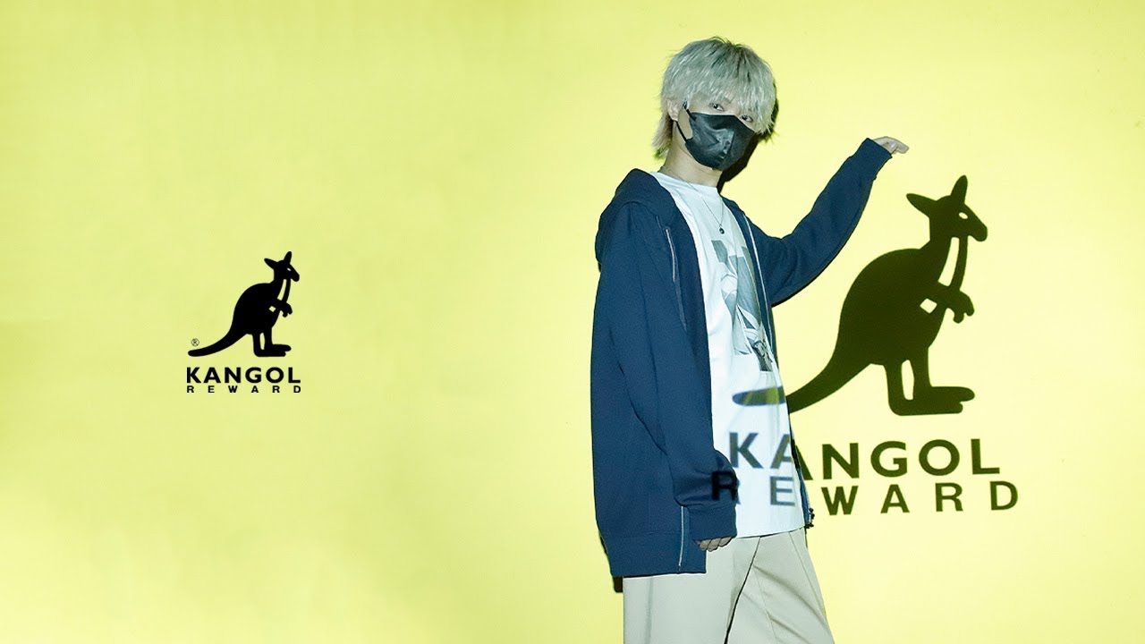 完全受注生産】ひのま×KANGOL REWARDコラボ企画！ZIPパーカー