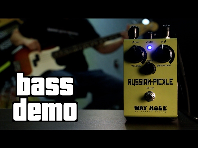 Way Huge Russian Pickle Bass Demo - YouTube