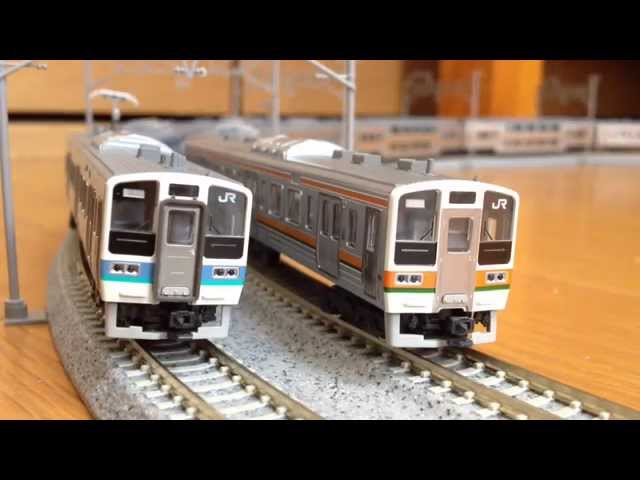 KATO 211系3000番台 長野色・湘南色 Nゲージ - YouTube