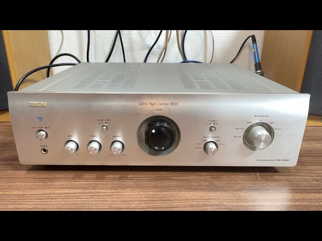 Mercari] Repairing an amplifier I bought for ¥9,000 [Junk?] - YouTube