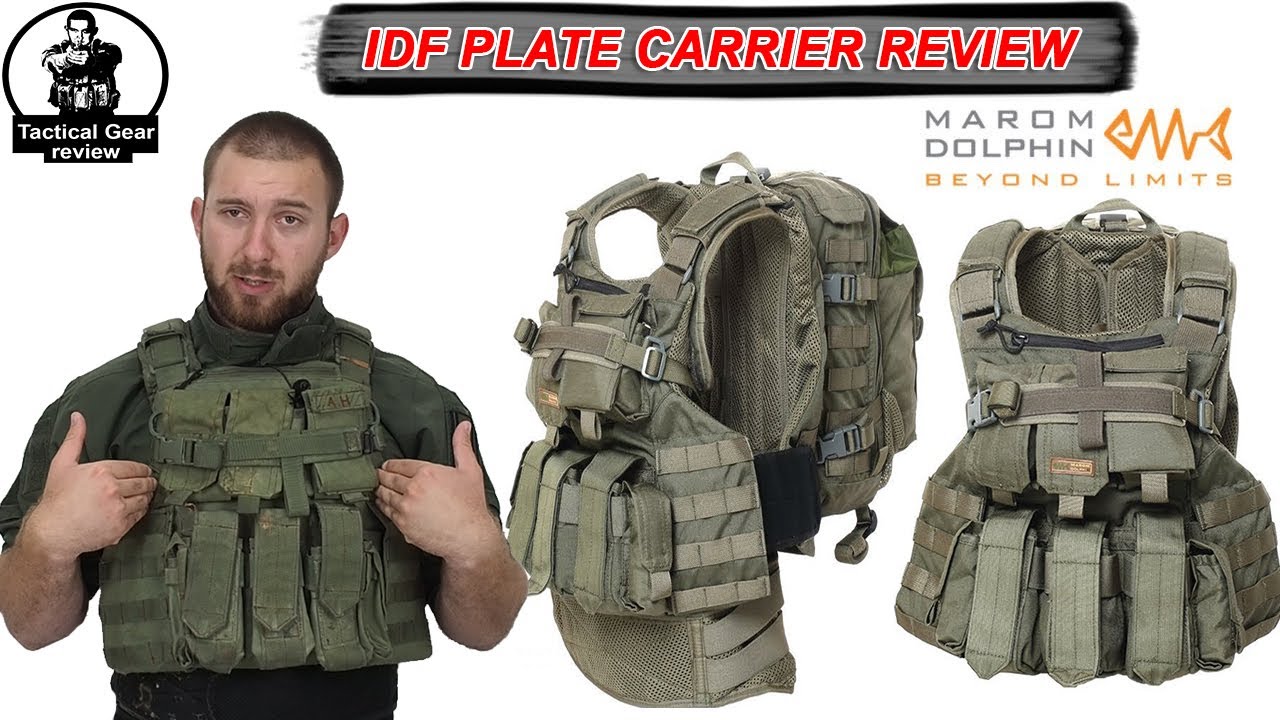 IDF plate carrier review straight from training | Marom Dolphin