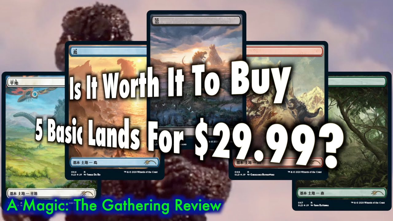 Is It Worth It To Buy 5 Basic Lands For $29.99? | MTG Secret Lair