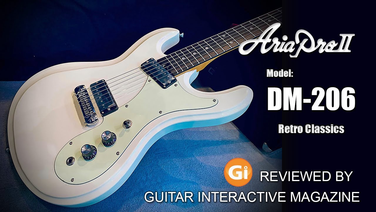 Aria Pro II DM-206 Reviewed by Nick Jennison - YouTube
