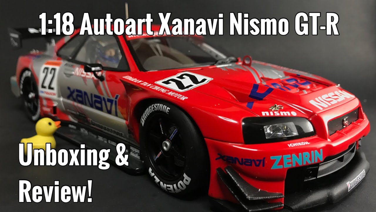 1:18 Autoart Xanavi Nismo GT-R Unboxing and Review! - YouTube