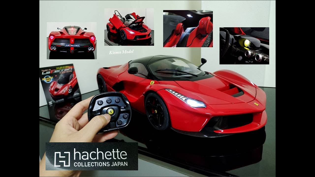 週刊 1/8スケール La Ferrari-ラ フェラーリをつくる-ディテール紹介