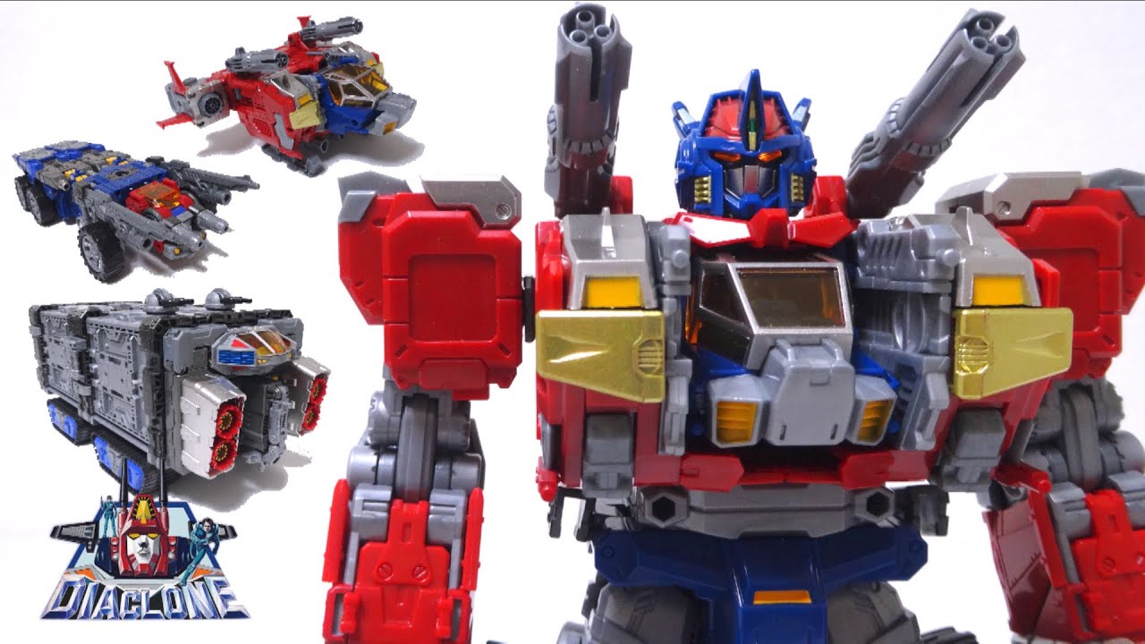 Diaclone】Battle Convoy V-Max TAKARATOMY wotafa's review - YouTube