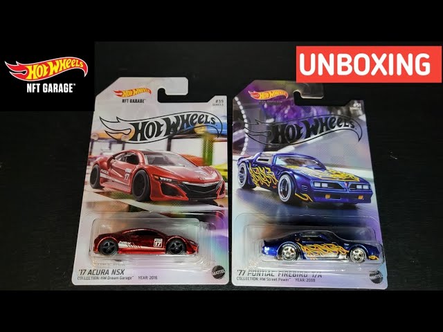 Hotwheels - NFT Garage Series 3 - Acura NSX & Pontiac Firebird T/A