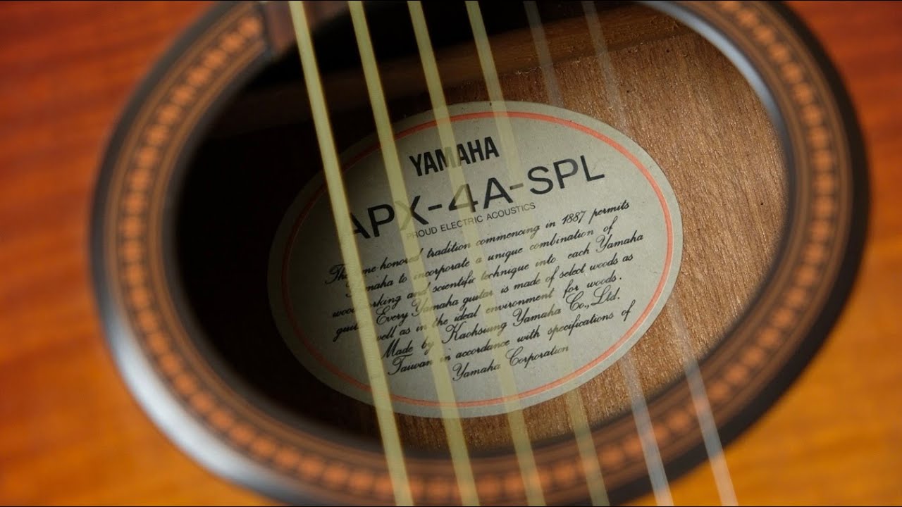 Yamaha APX-4A SPL : รีวิว - YouTube