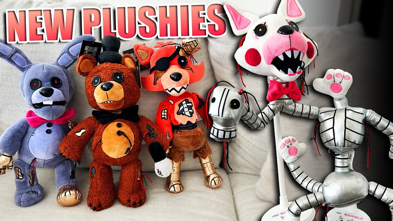 BRAND NEW WITHERED HEX PLUSHIES! - YouTube