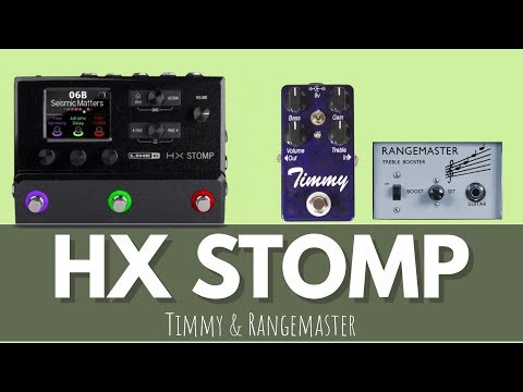 HX STOMP: 'Deranged Master' & 'TEEMAH!' Into A REAL Marshall