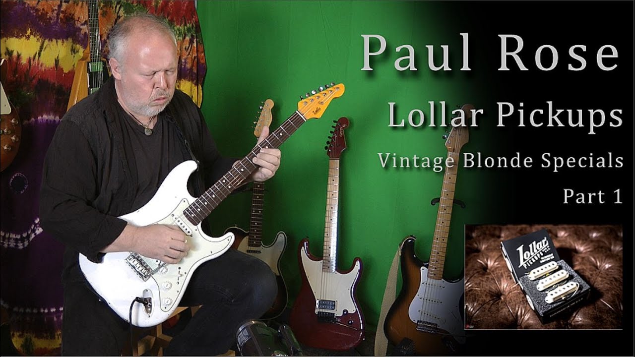 Strat Blonde Pickup | Lollar Pickups