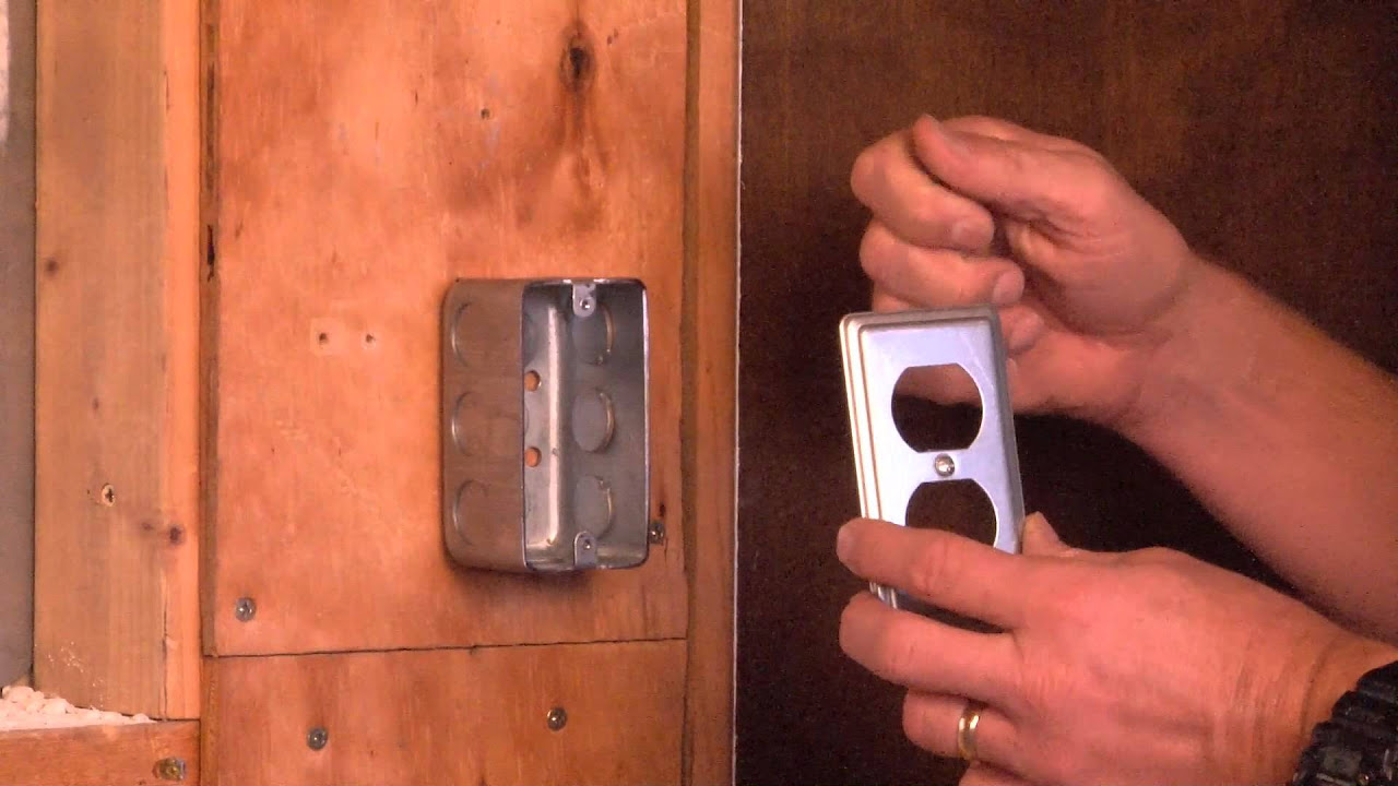 Handy Utility Box: Duplex Receptacle Handy Utility Box Cover