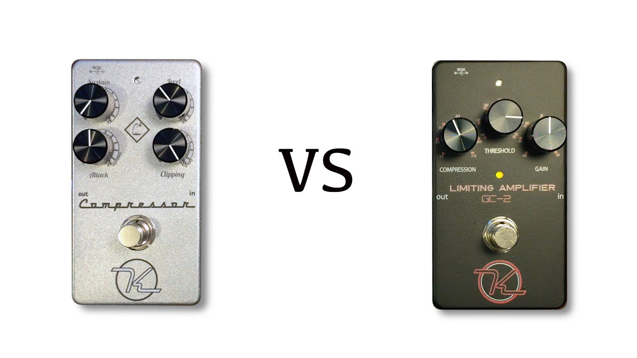 Keely C4 vs GC-2 Compressor - YouTube