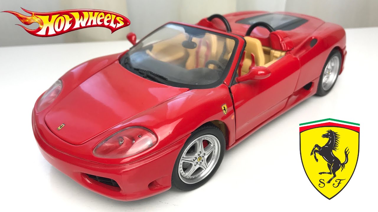 1:18 Ferrari 360 Spider - HotWheels - YouTube