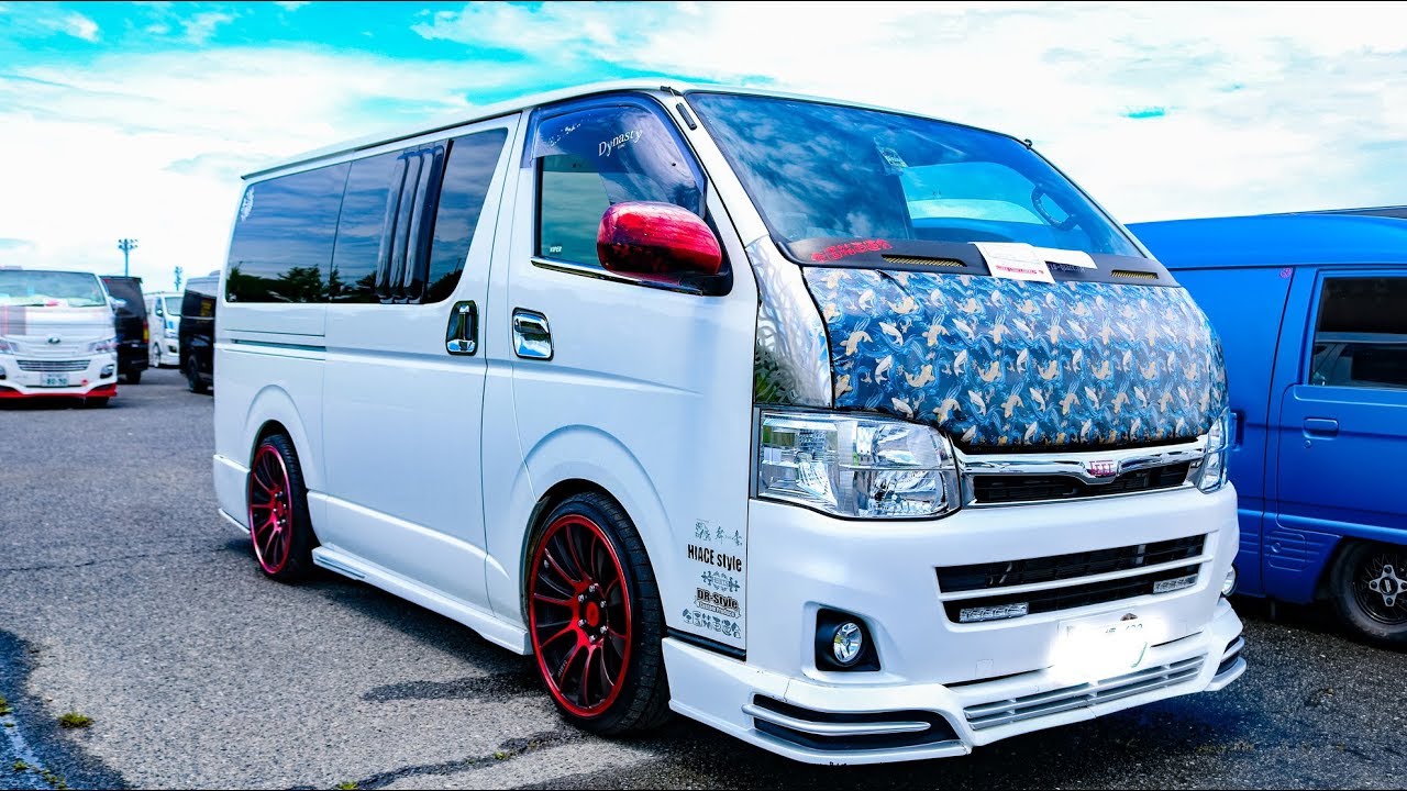 HD)TOYOTA 200 HIACE SUPER GL VIPSTYLE custom 200系ハイエース