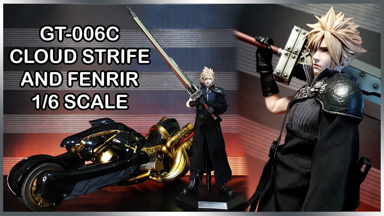 GameToys Cloud Strife Advent Children Final Fantasy 7 1/6 Scale