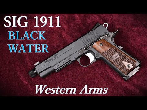 SIG1911 BLACK WATER / ウェスタンアームズ ：再試射：重量・トリガー