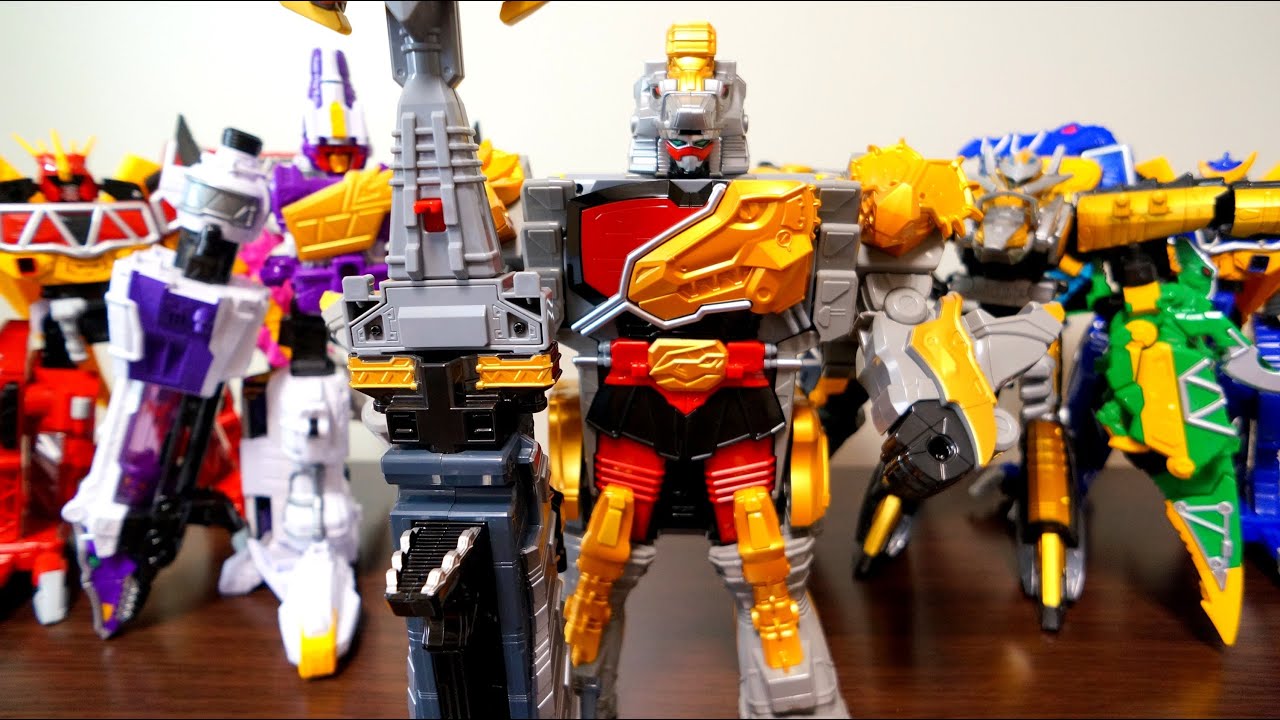 ついに最終ロボ登場！超カミツキ変形 DXギガントブラギオー 変形