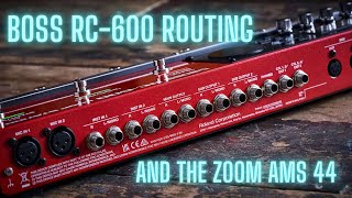 Boss RC-600 Routing & The Zoom AMS 44 #musician #coversong