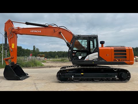 Hitachi ZX220LC-5G Excavator - Year: 2025 (New / Unused) - YouTube