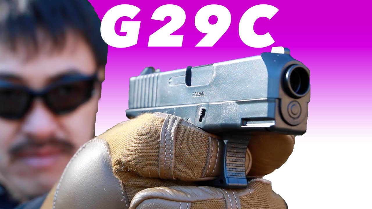Crown Model Glock 29c Pocket Handgun Air-Cocking Review #165 - YouTube