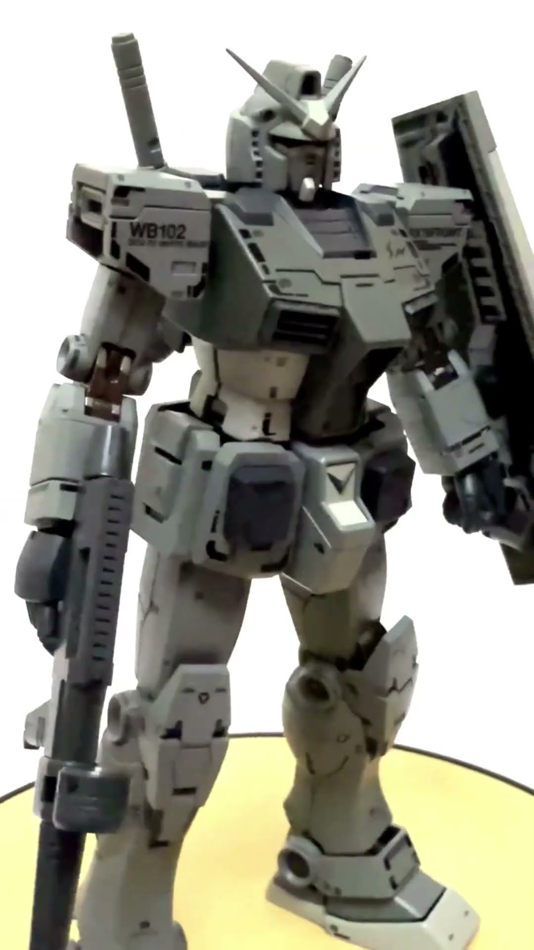 玩具開箱] Gundam Fix Metal Composite RX-78FRGMT Gundam 藤原浩