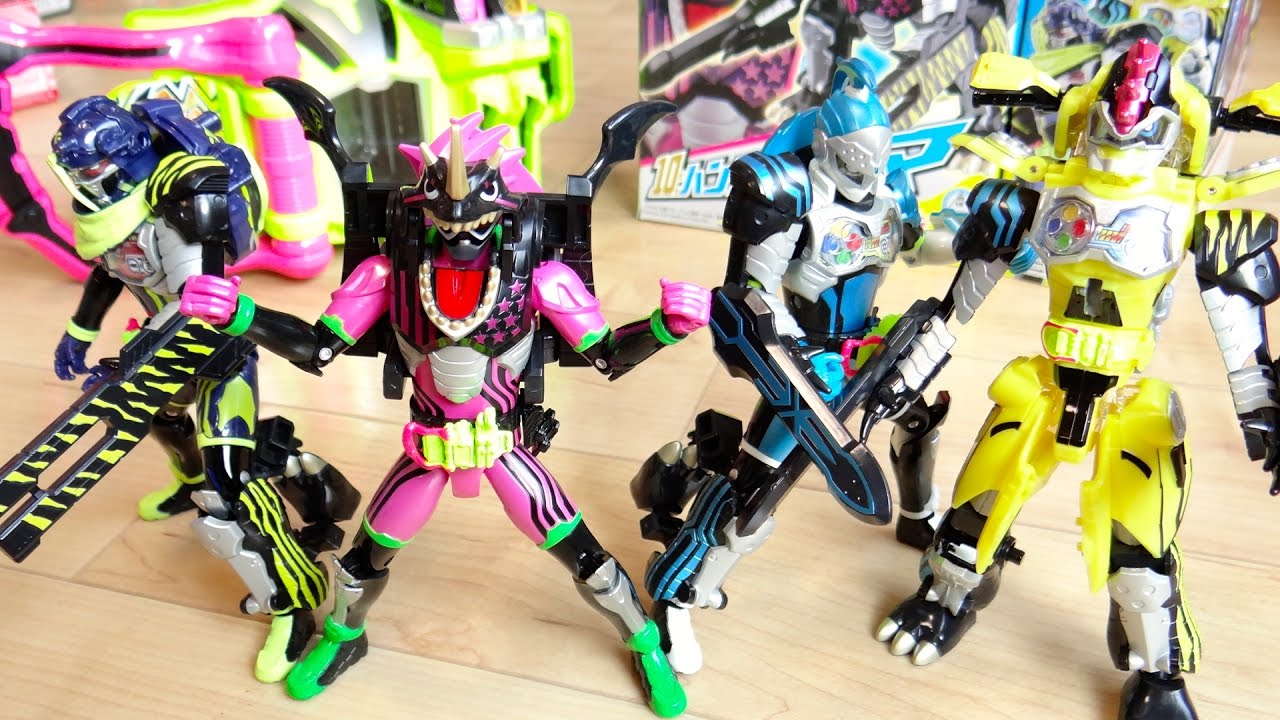 仮面ライダー エグゼイド フルセット フルアクションフィギュア SAGA