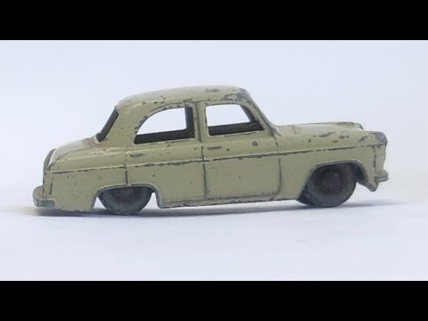 MATCHBOX Restoration No.30a Ford Prefect 1956 - YouTube