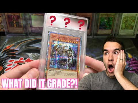 MY TEN THOUSAND DRAGON GOT GRADED! EPIC Yugioh PSA Return Video