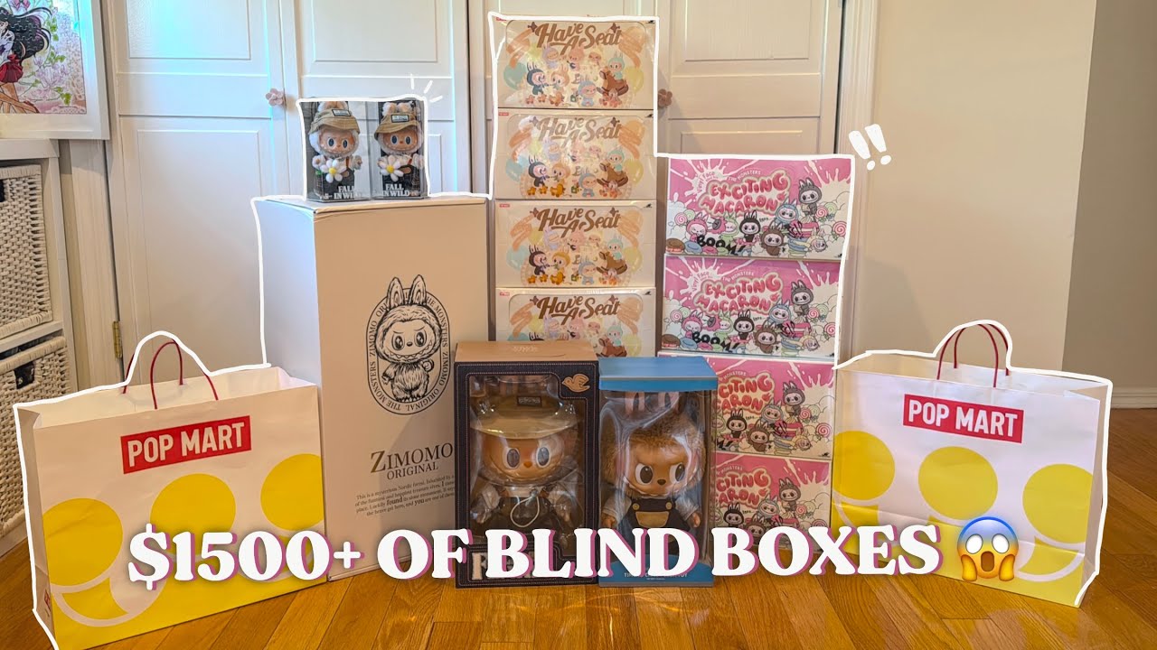 HUGE POPMART HAUL & UNBOXING | Have a Seat & Exciting Macaron